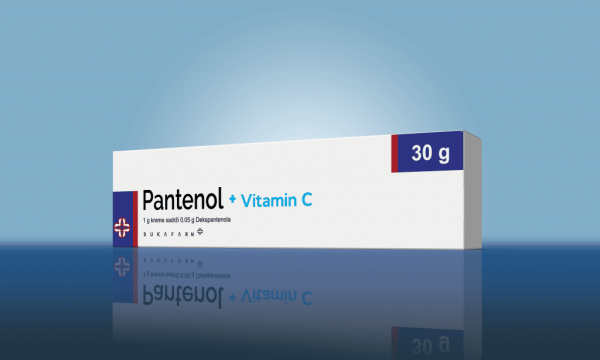 Pantenol vitamin c