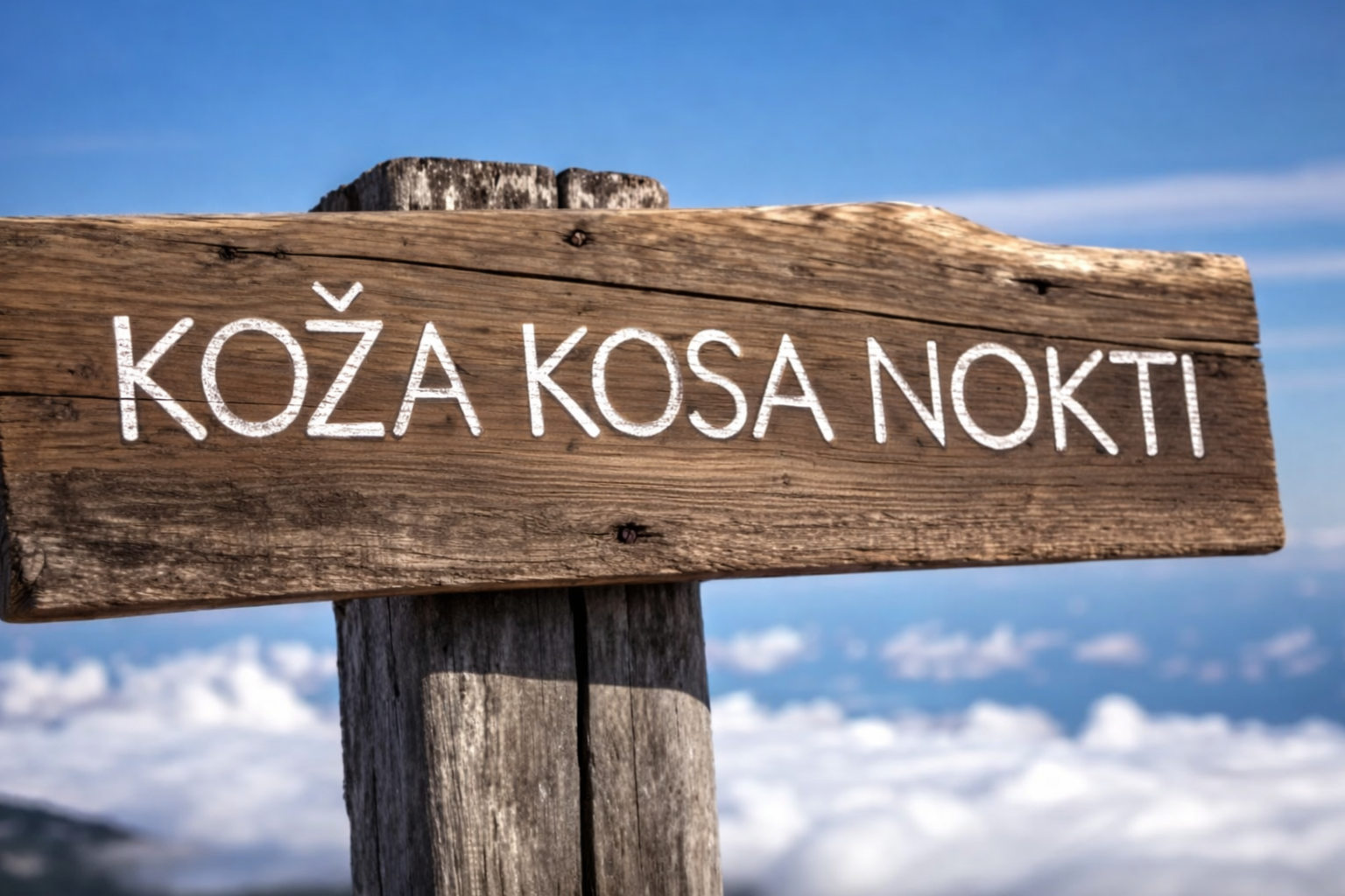 Podrška koži, kosi i noktima iznutra