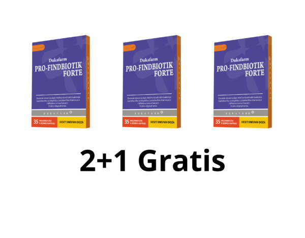 PRO-FINDBIOTIK FORTE 2+1 GRATIS