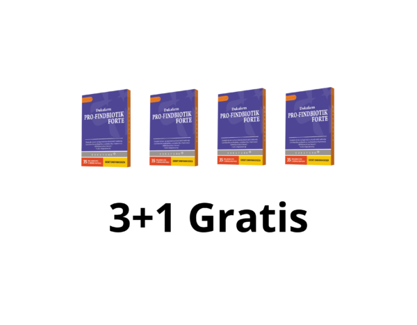 PRO-FINDBIOTIK FORTE 3+1 GRATIS